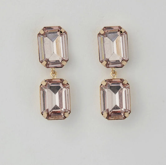 Liz earring light pink