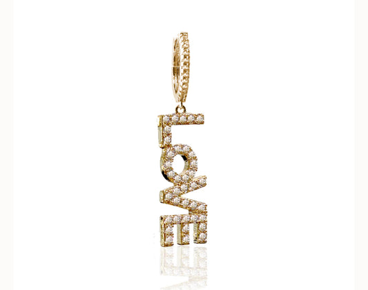 Love earrings - guld