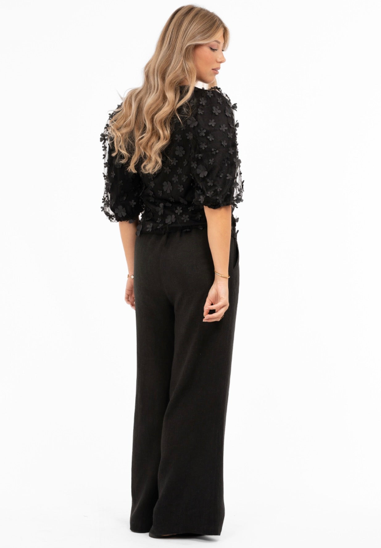 CHATEAU BLOUSE - BLACK