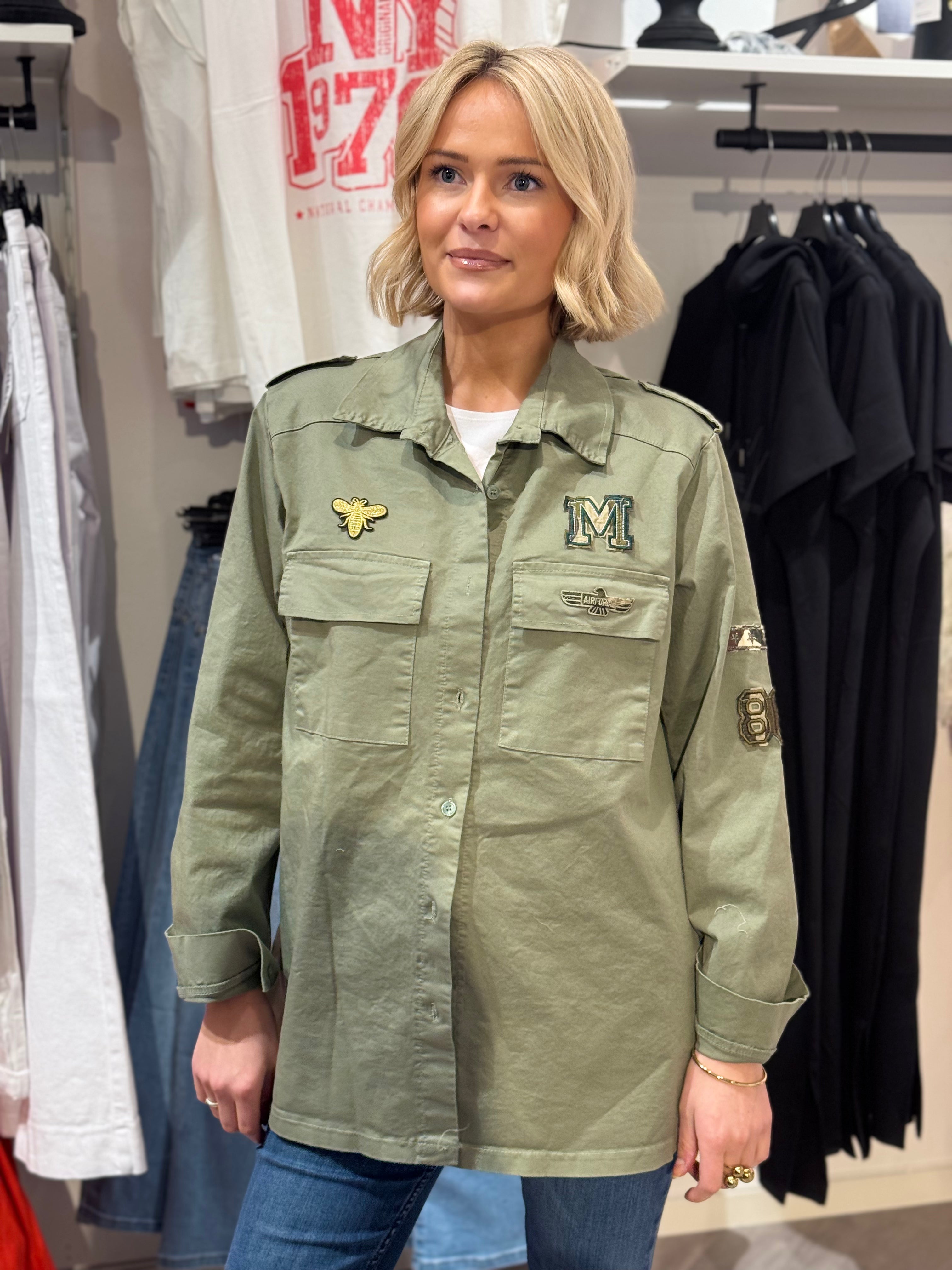 Army jacket grön