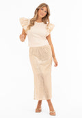 CAMELIA SKIRT - GOLDEN SAND