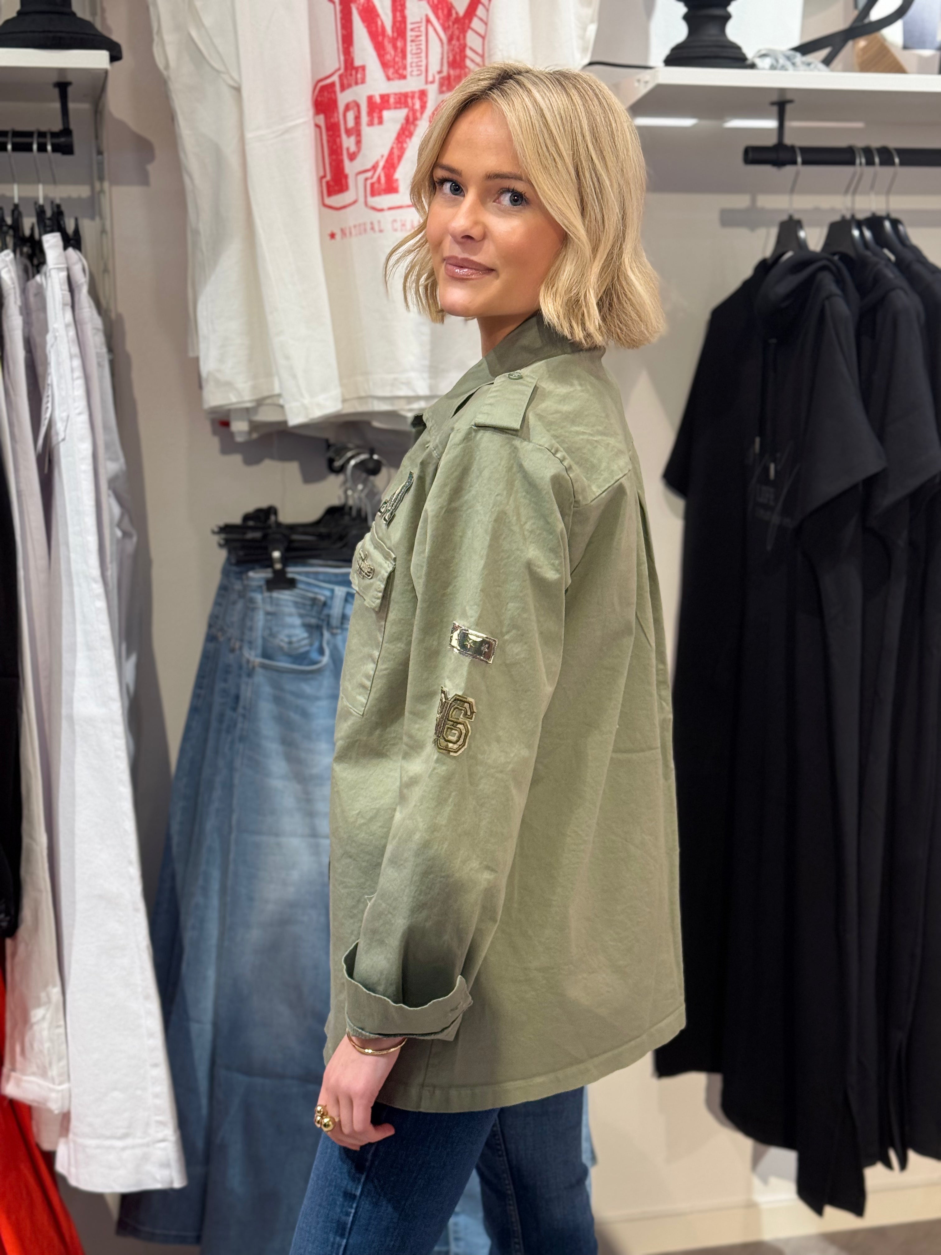 Army jacket grön