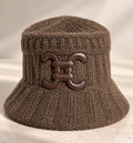 CC BUCKET KNIT - BROWN