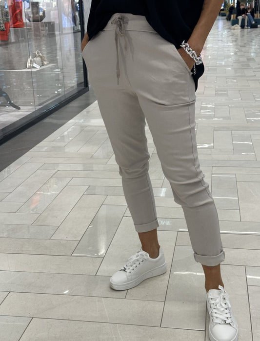 Mirakelbyxa beige