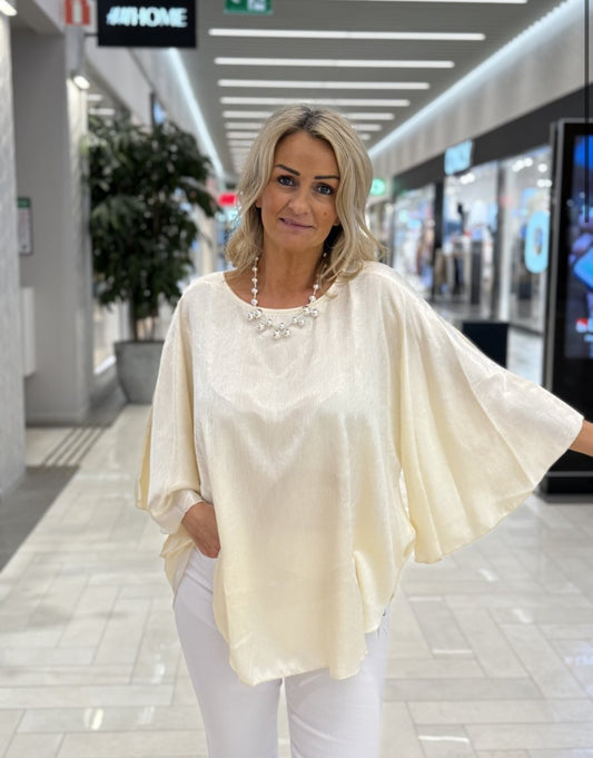 Alexia blank topp vanilj