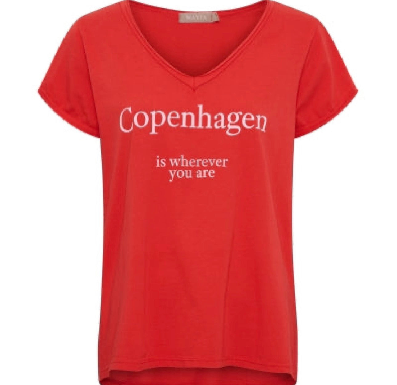 Copenhagen T-shirt - röd