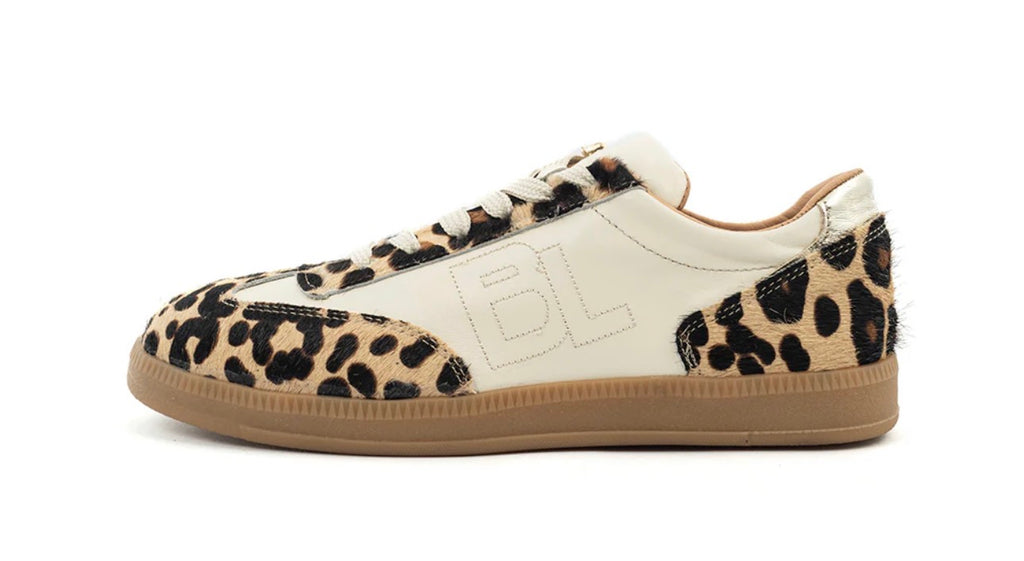 Nara | Sneaker Camel Leopard/Off White/Gold