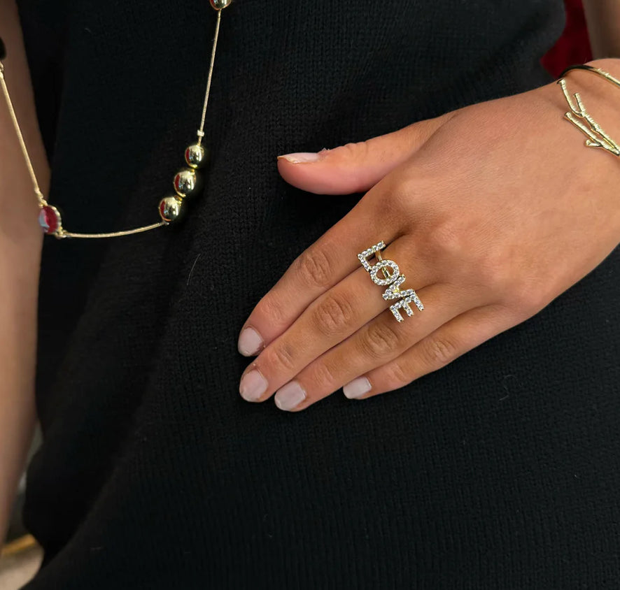 Love ring - guld