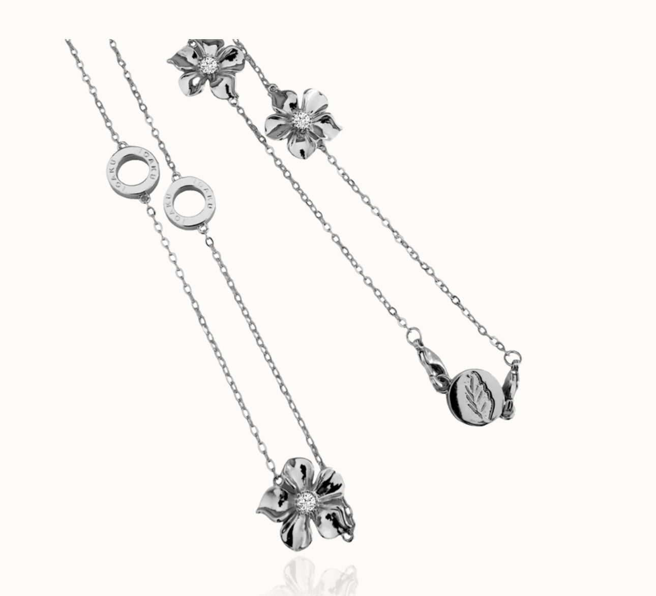 La fleur iconic necklace - silver