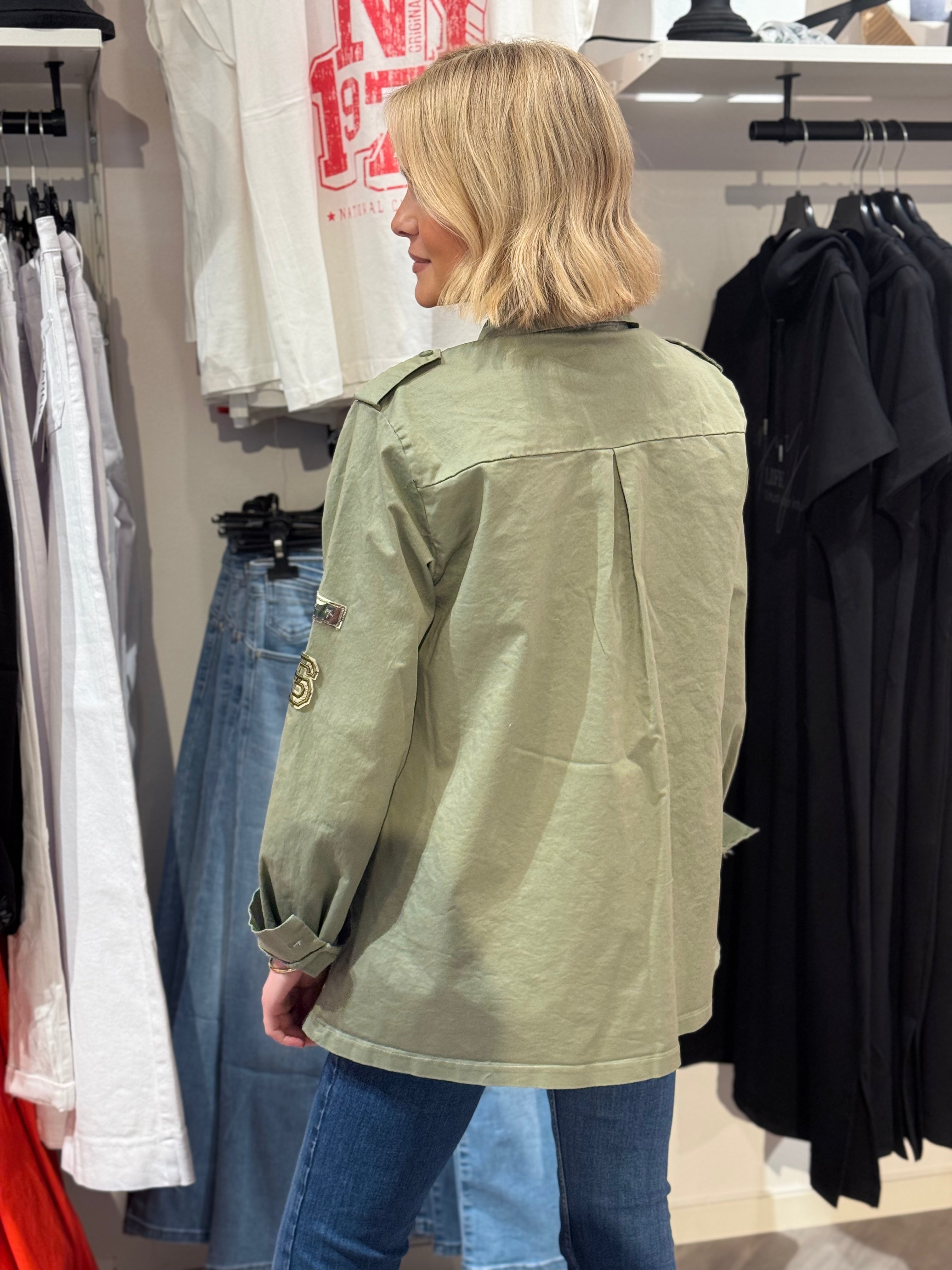 Army jacket grön