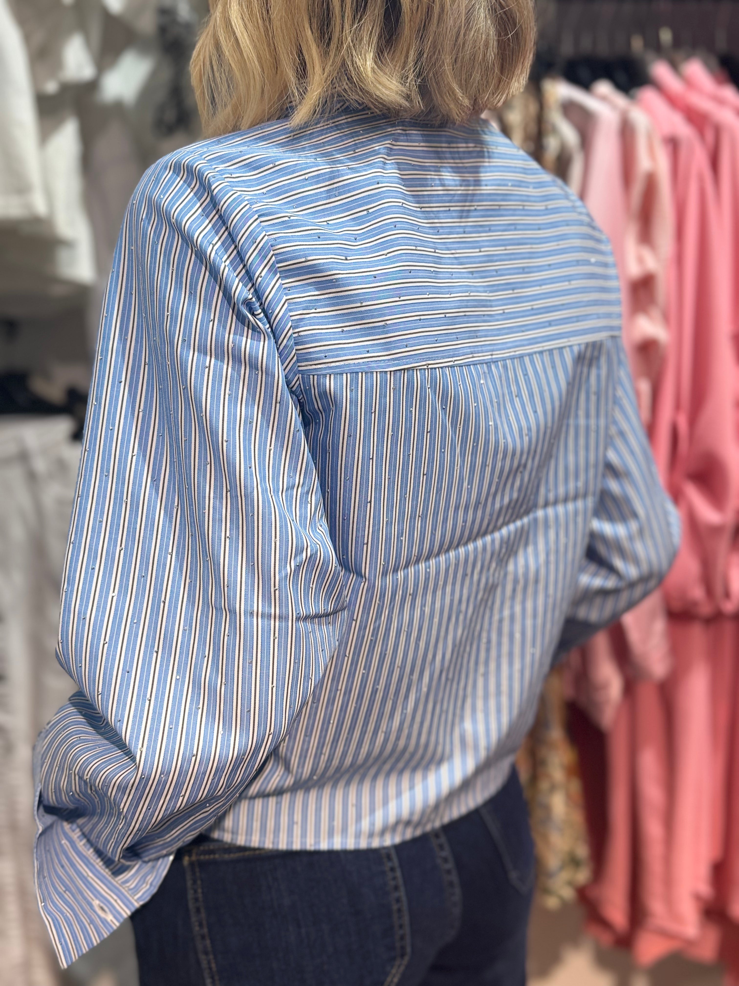 Culture shirt with bling