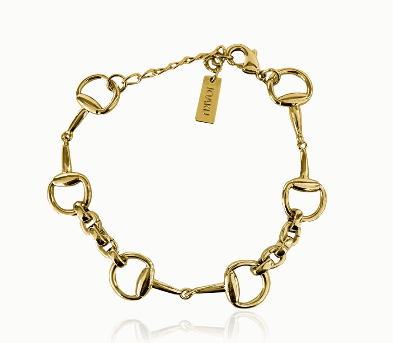 HORSE BIT CHUNKY BRACELET