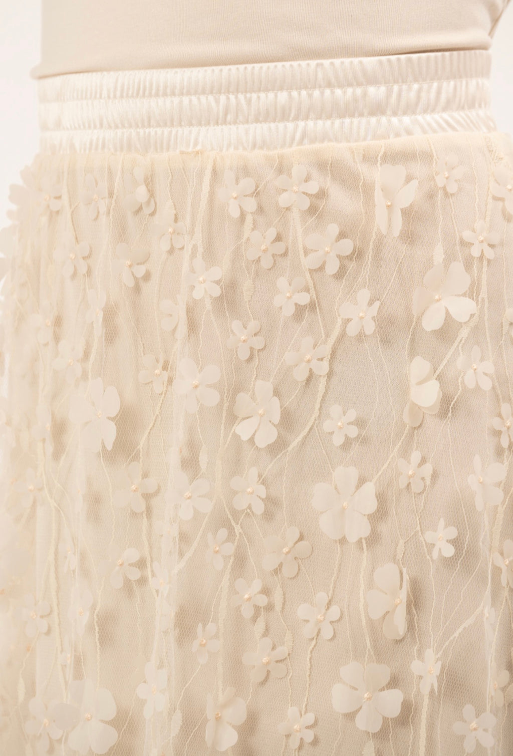 CHATEAU SKIRT - CHAMPAGNE