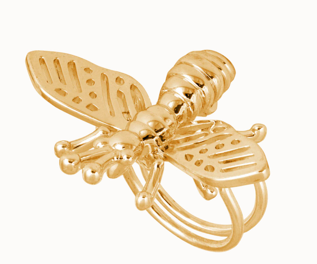Insect ring - guld