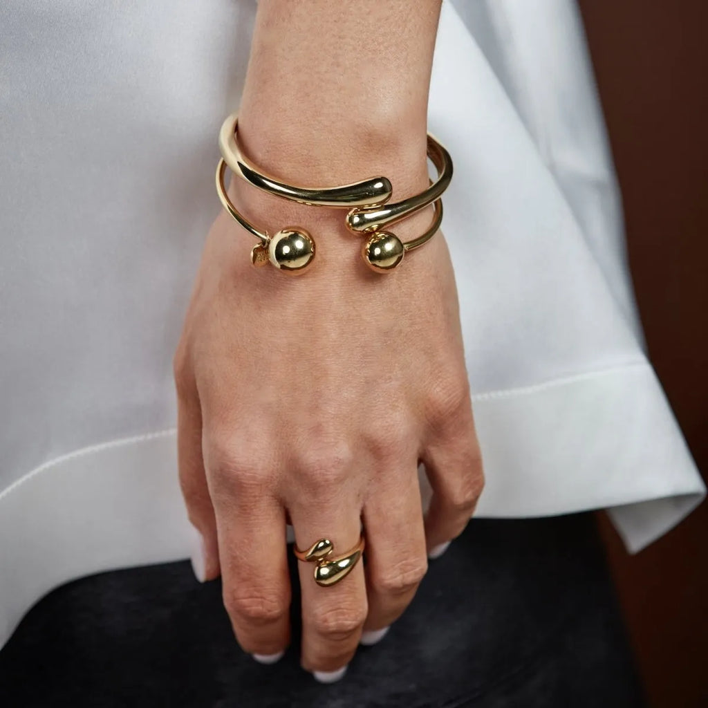 DROP BANGLE GOLD
