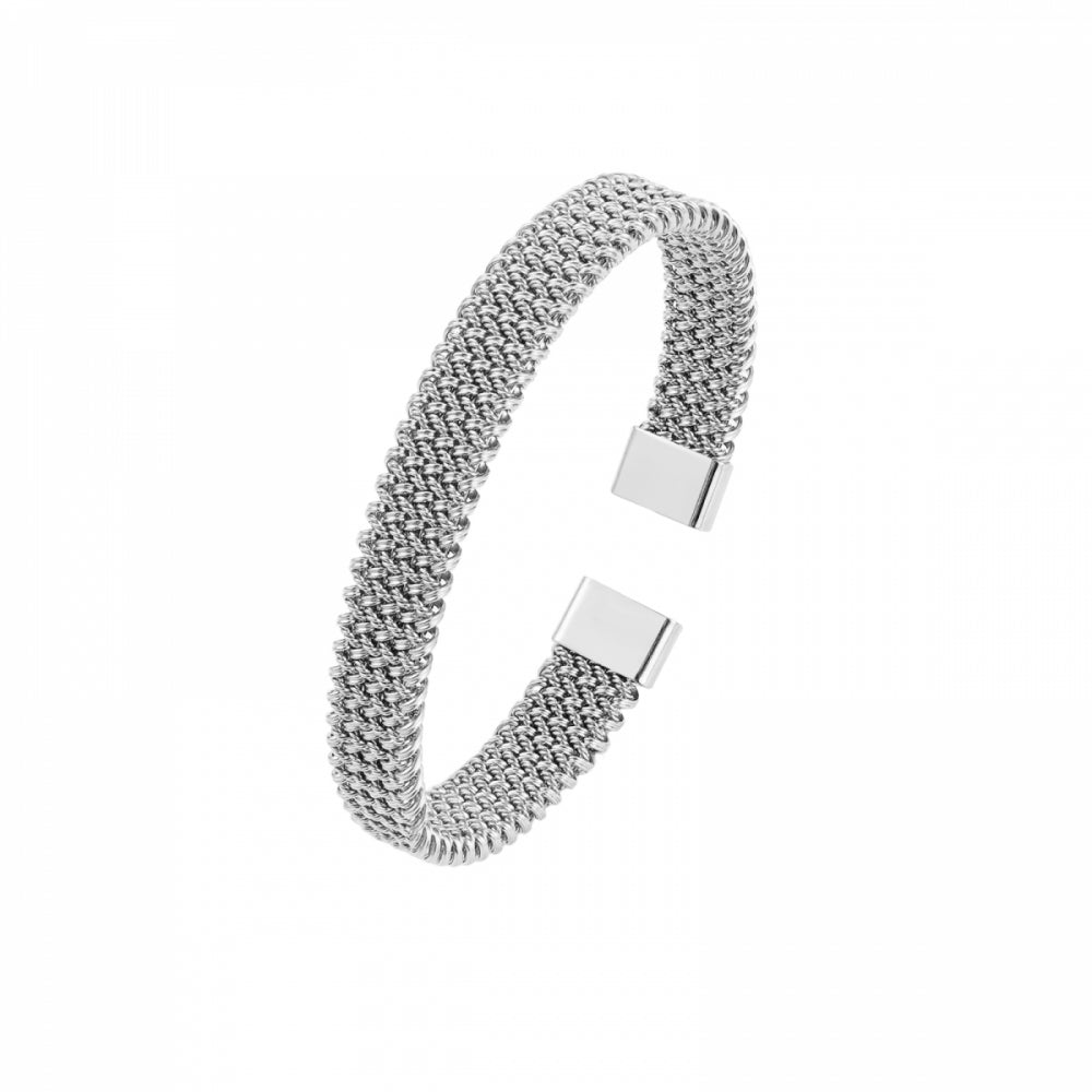 BARCELONA SMALL BANGLE SILVER