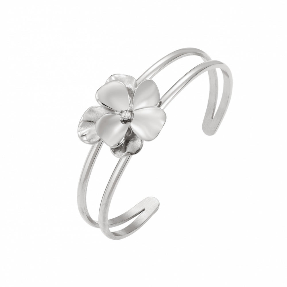 LILY LUXE BANGLE SILVER