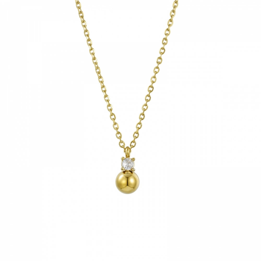 STELLA BEAD NECKLACE GOLD