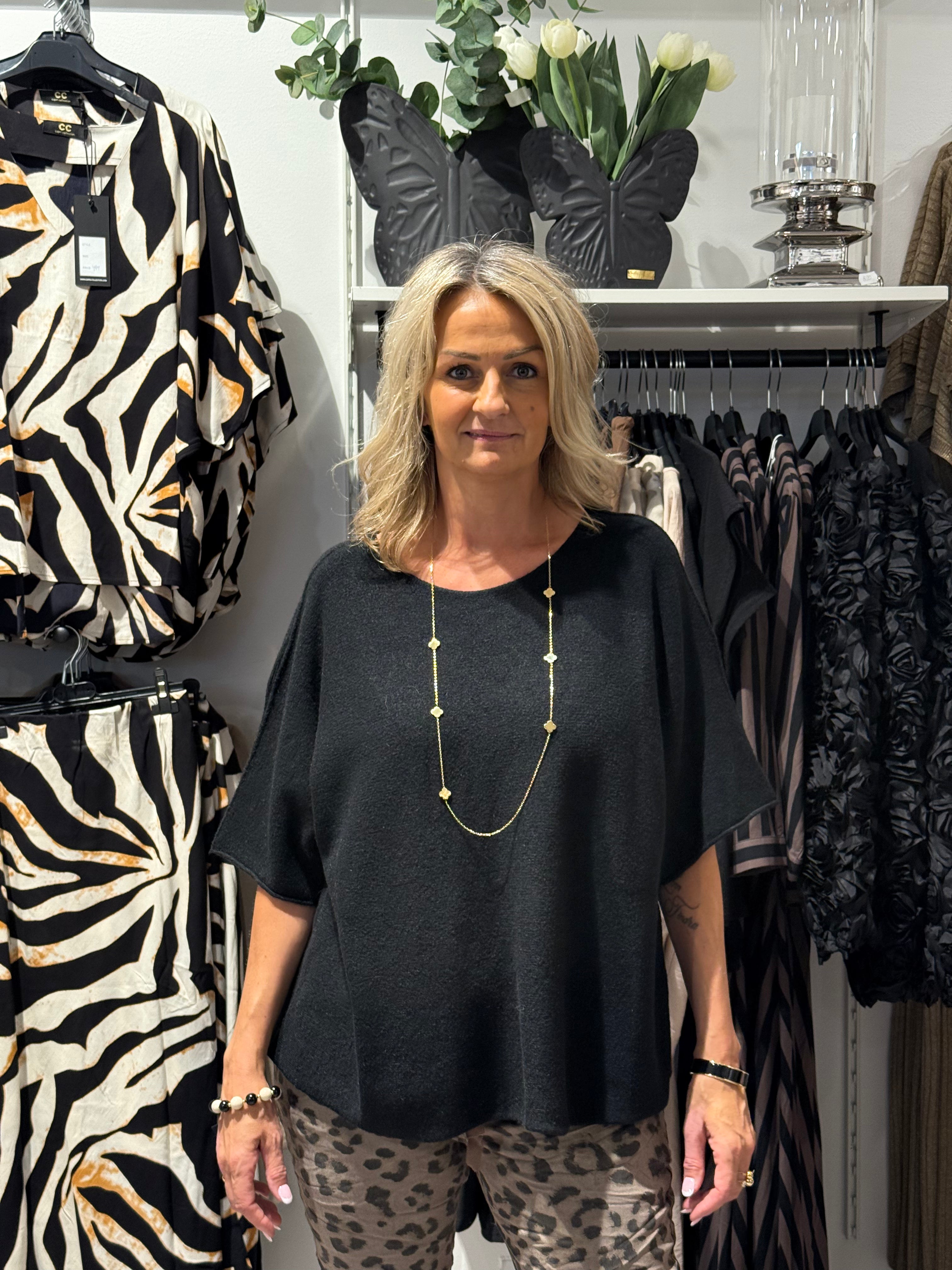 Sia topp - svart