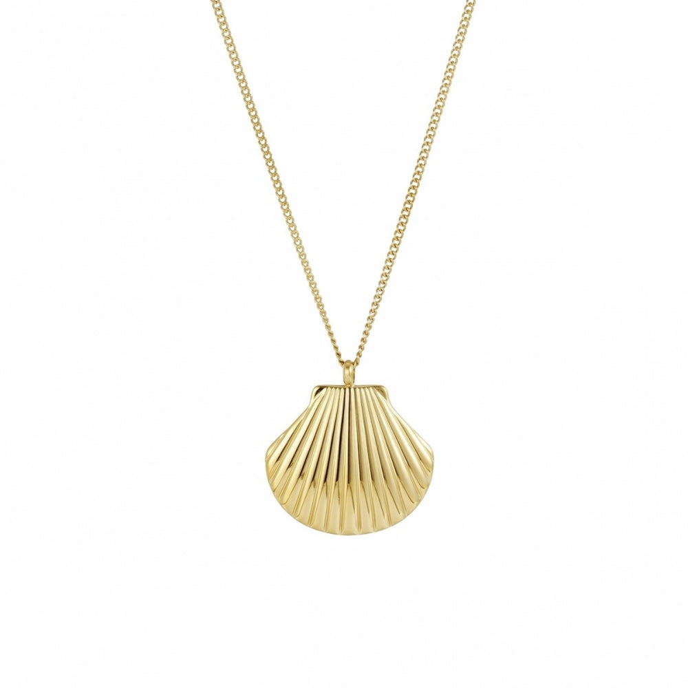 MARBELLA SHELL NECKLACE GOLD