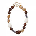 MOLTO RESIN NECKLACE SAND