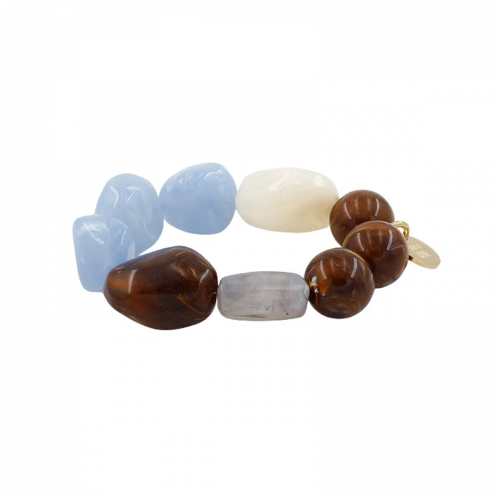 MOLTO RESIN BRACELET BLUE