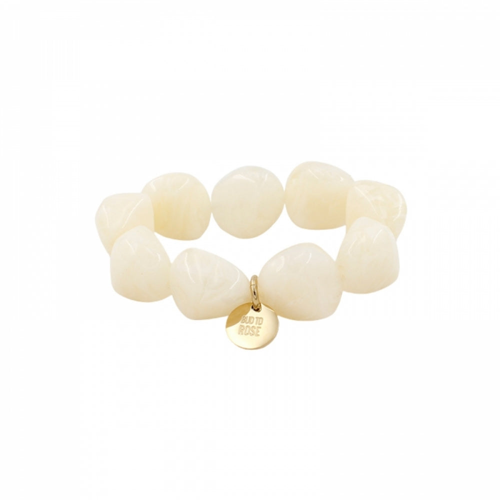 VIBE RESIN BRACELET IVORY