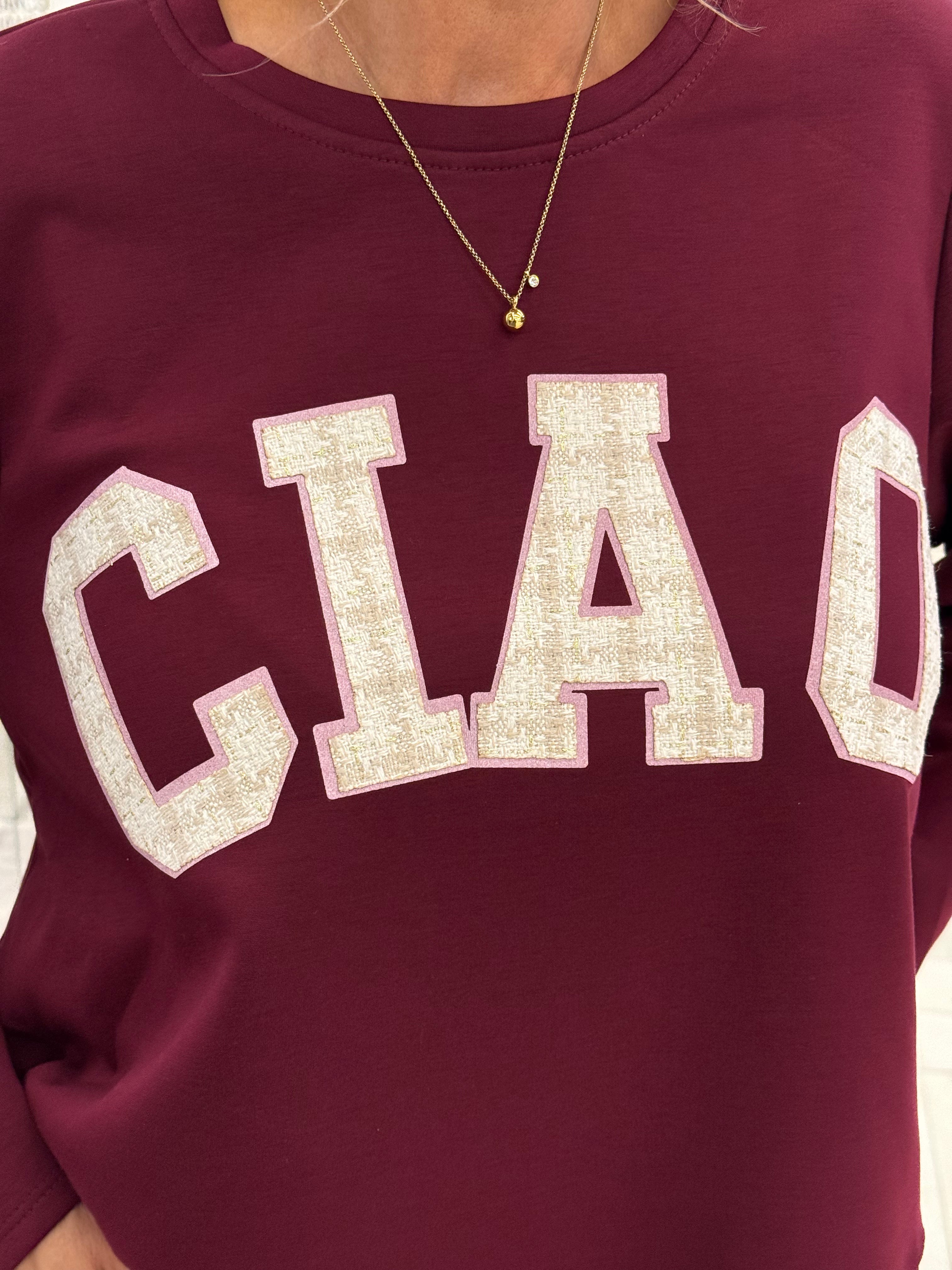 Ciao Long Sleeve - Wine