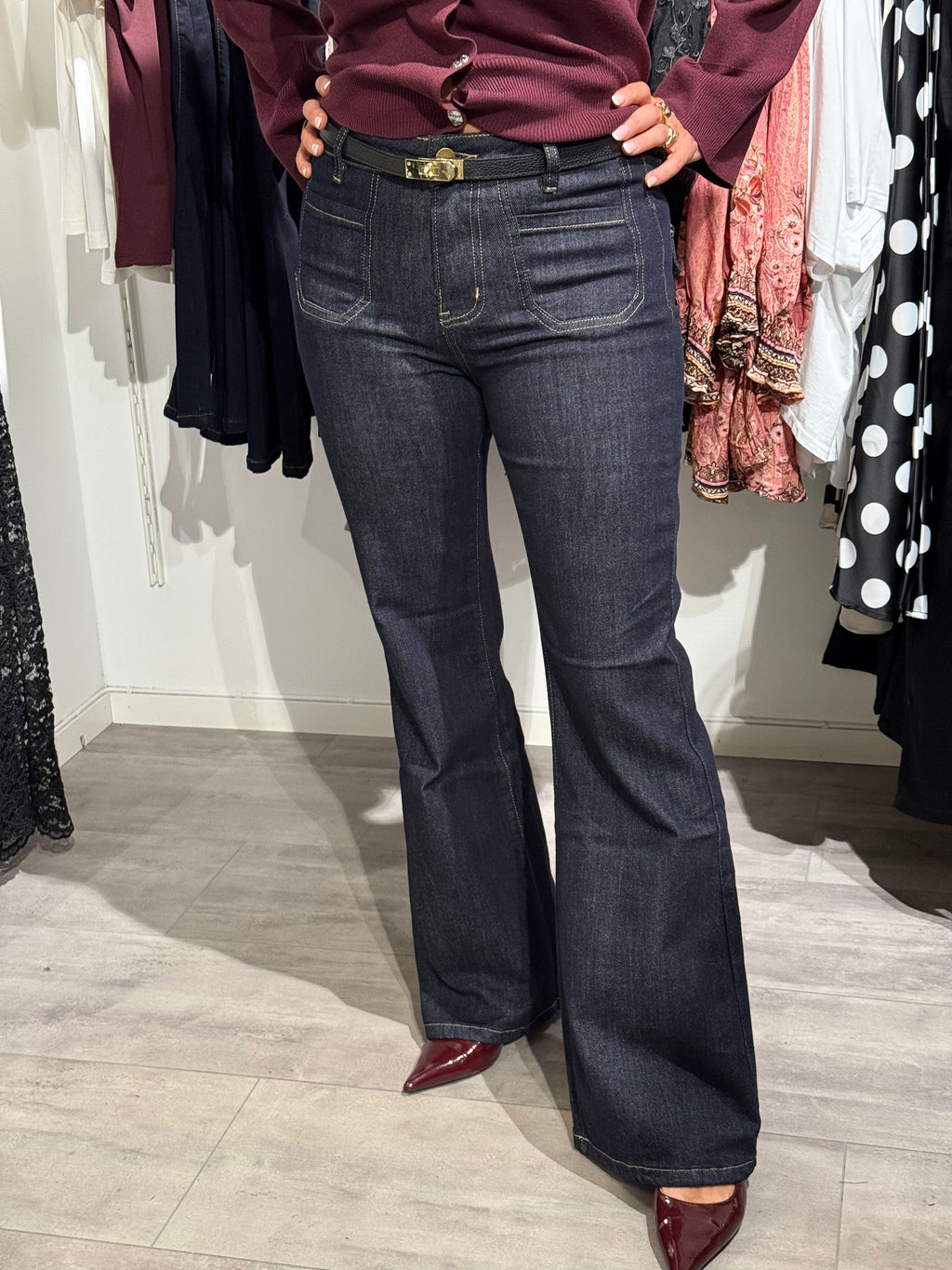 TOXIK JEANS - front pocket bootcut