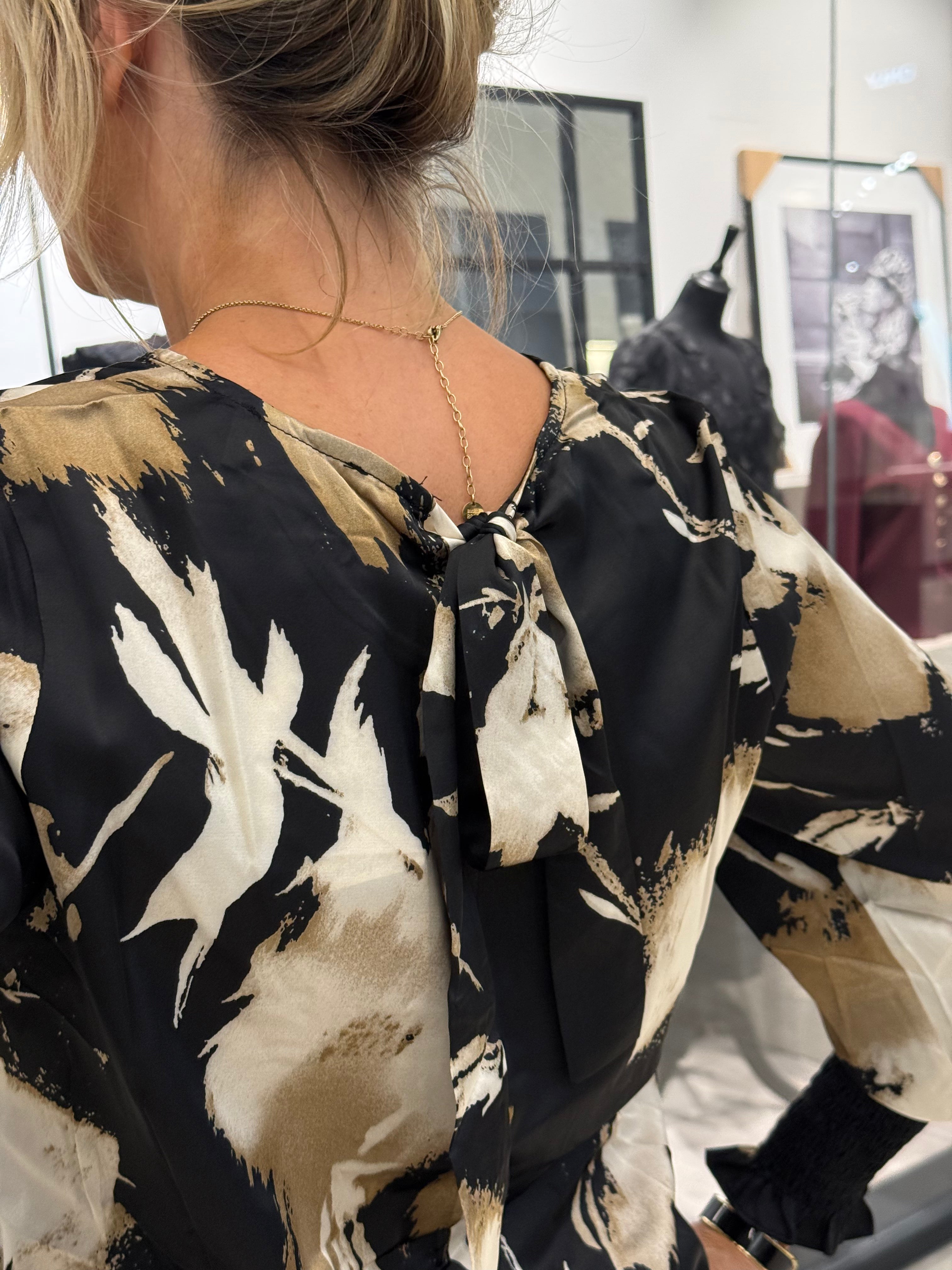 Kleo Blouse - Golden Dream