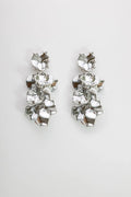 LEAF EARRINGS MINI SILVER