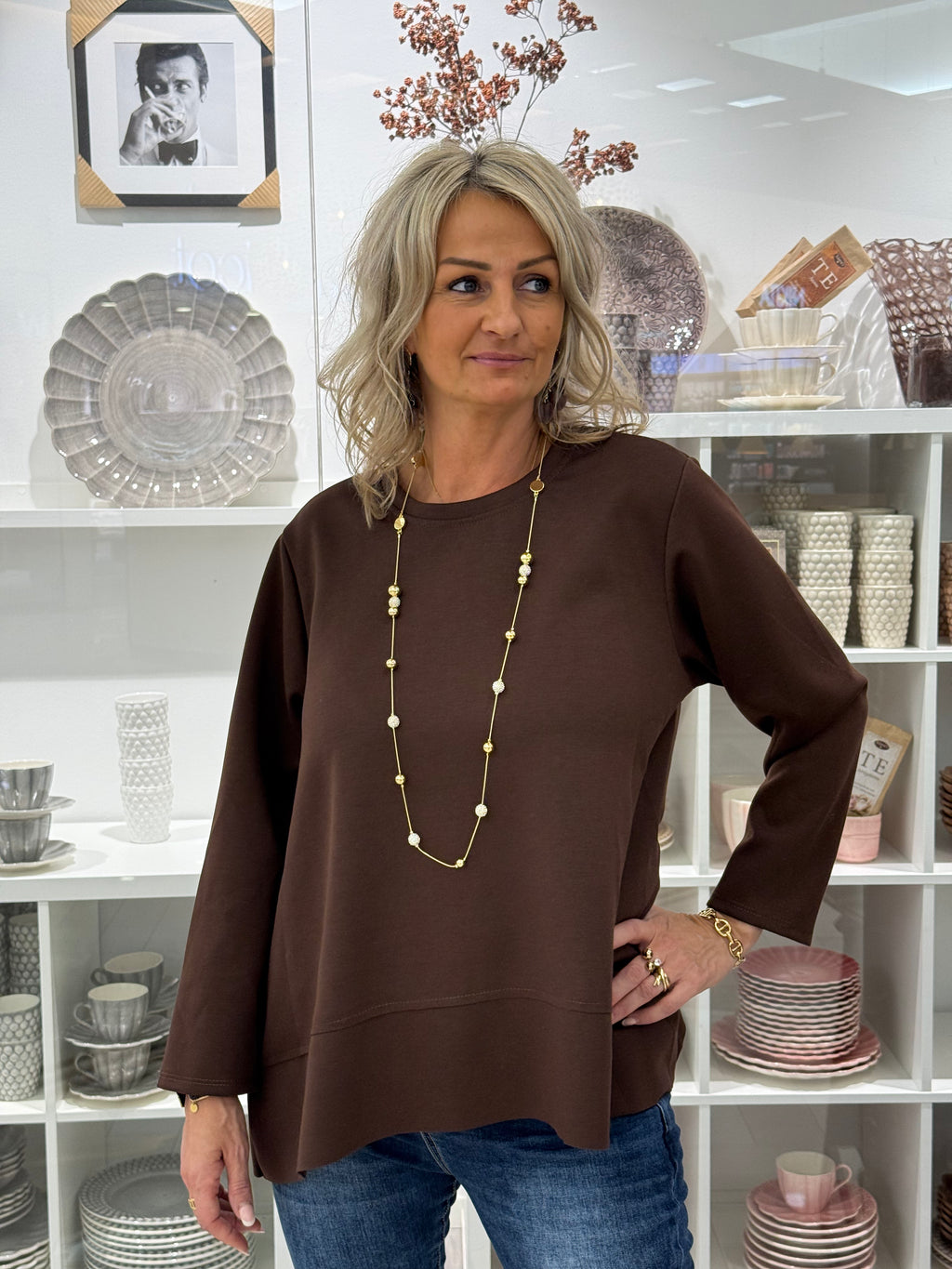 SWEATSHIRT MDCPINE - BROWN