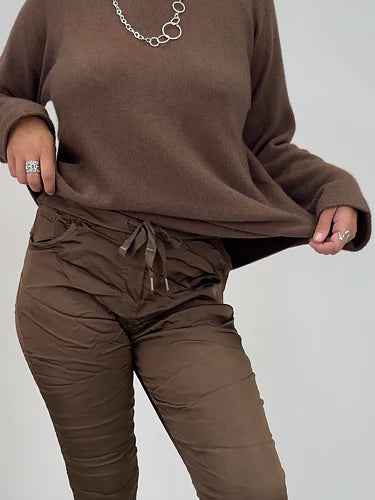 Mirakelbyxa glossy brun