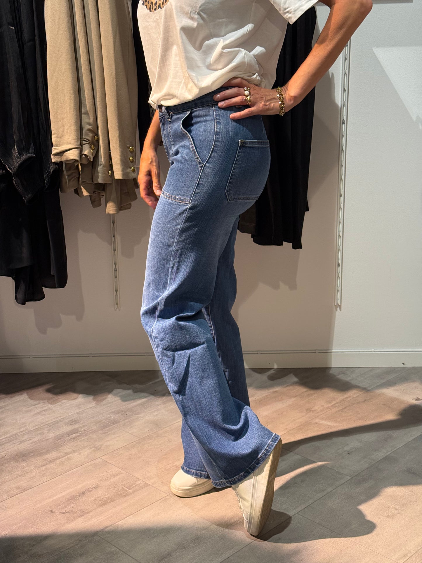 Toxik jeans ljusblå