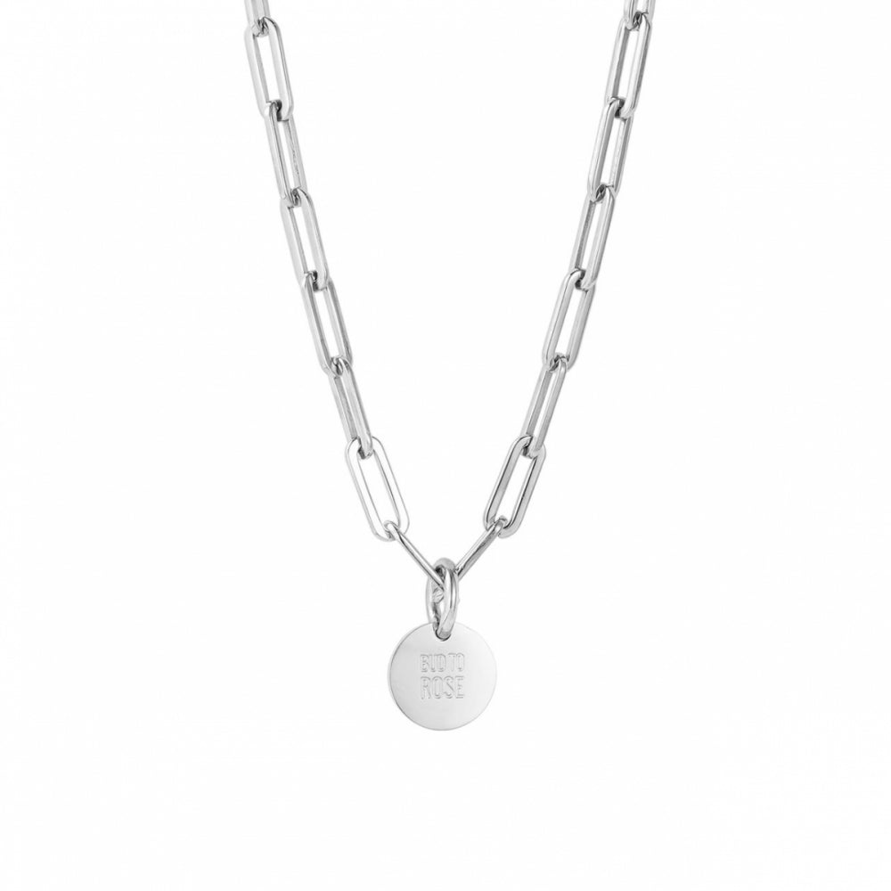 CARRIE ICON NECKLACE SILVER