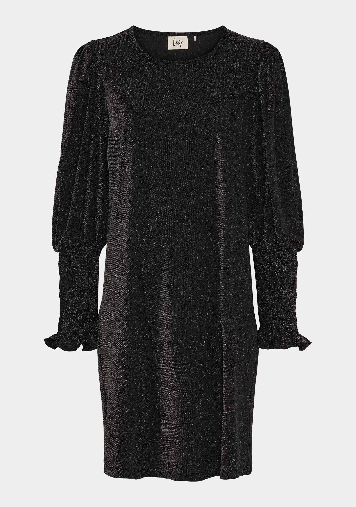 Barbel Dress - Black w/Silver