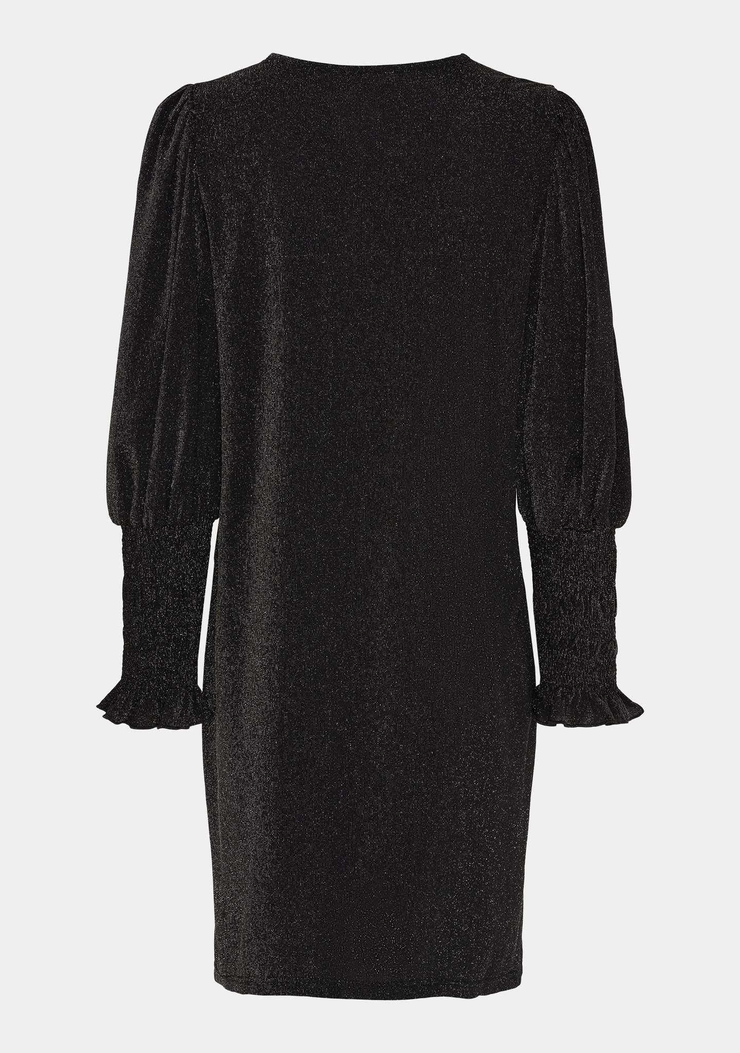 Barbel Dress - Black w/Silver