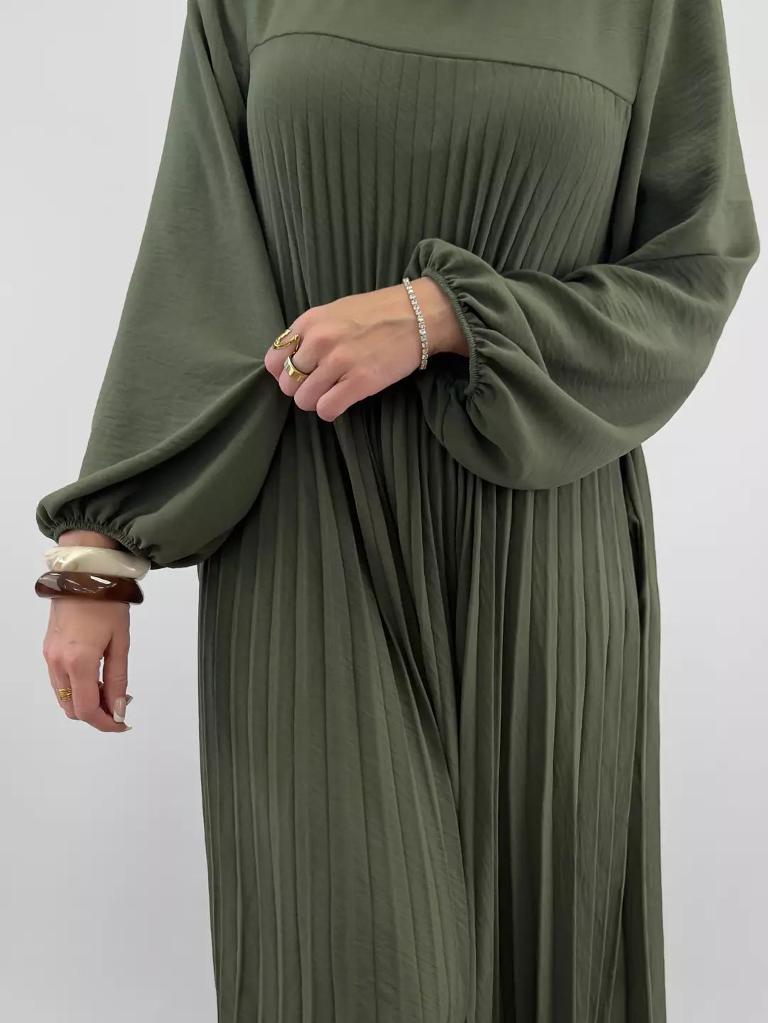 Majo Maxi dress grön