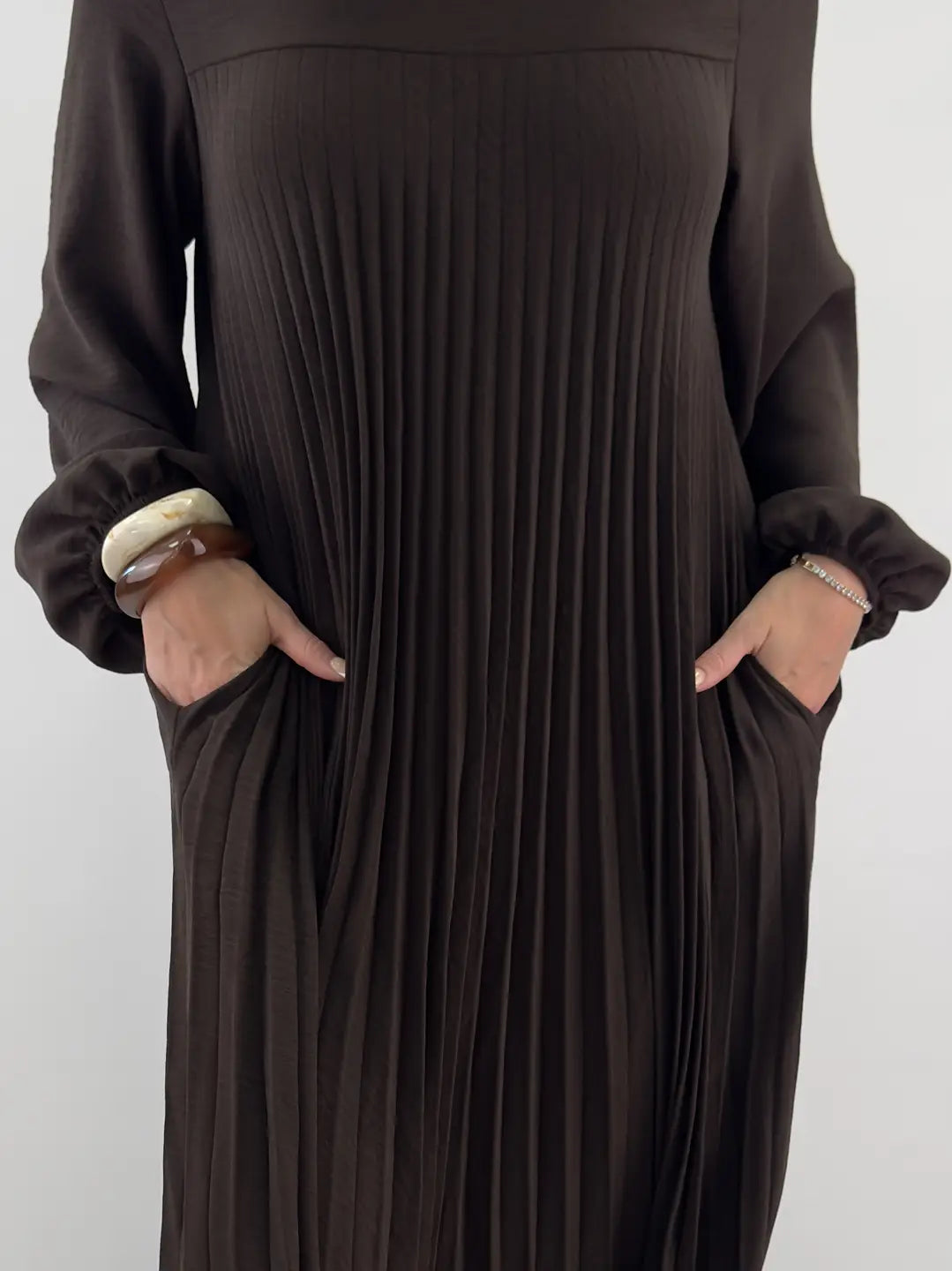 Majo Maxi dress brun