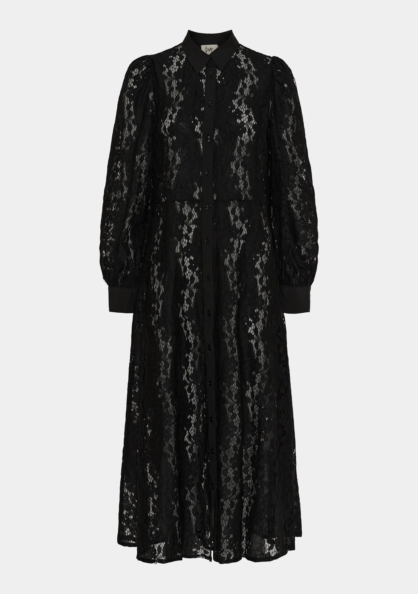 Kimie Lace Dress - Black