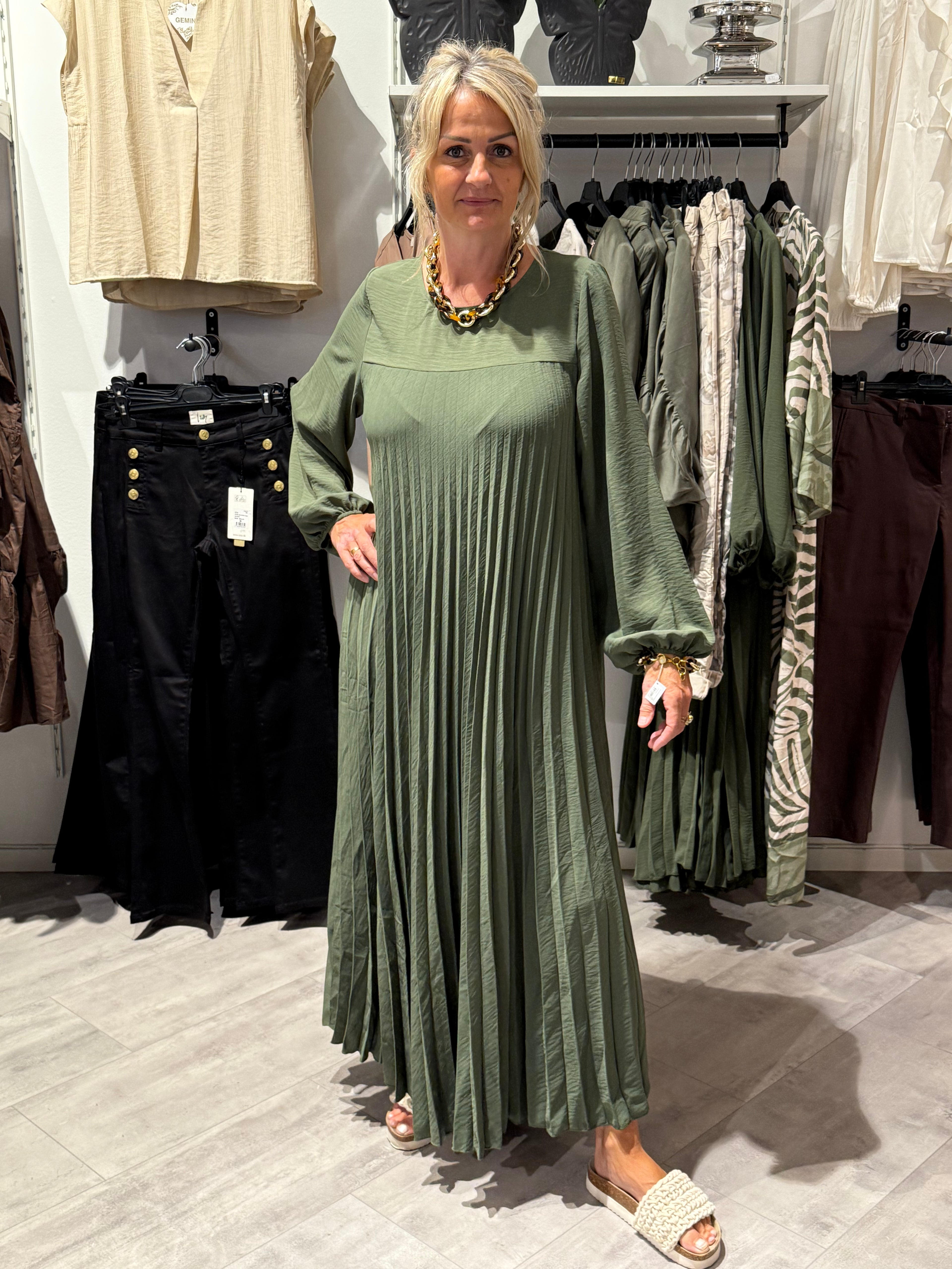 Majo Maxi dress grön