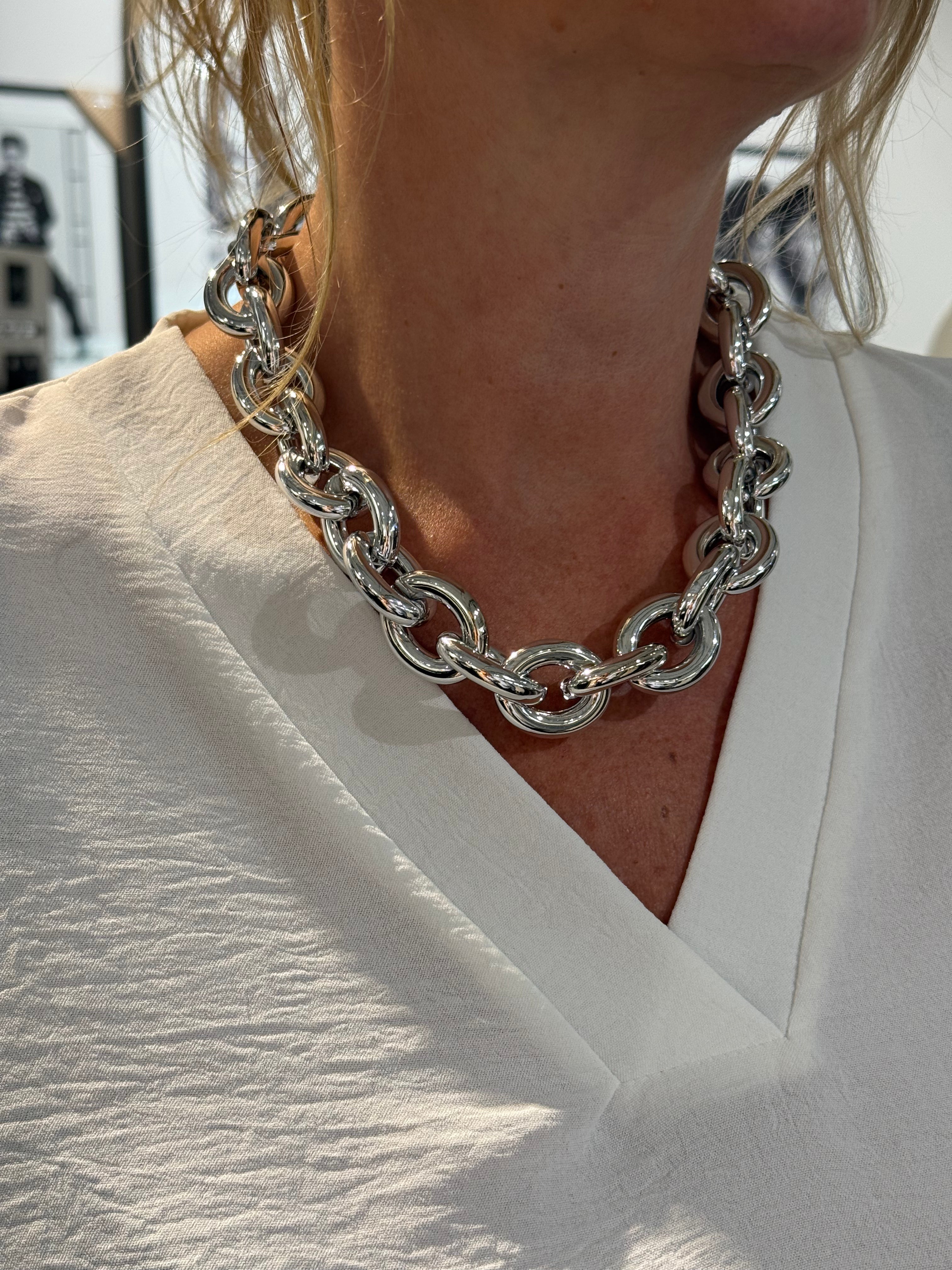 Bonnie halsband silver