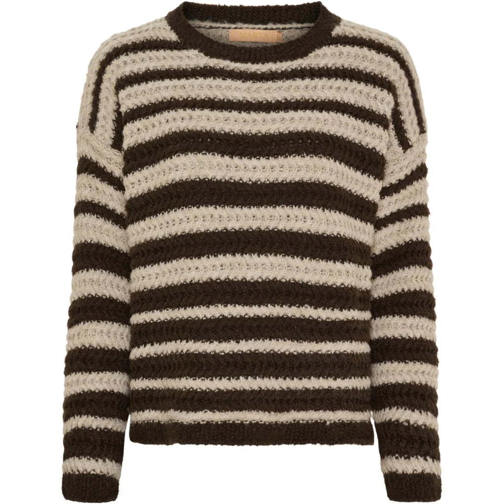 MDCVICTORINE KNIT - BEIGE/BROWN