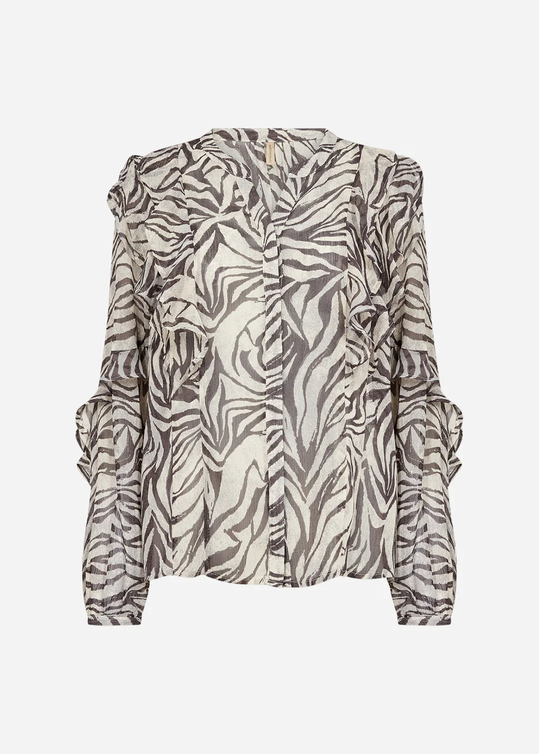 Blus Valborg- zebra svart
