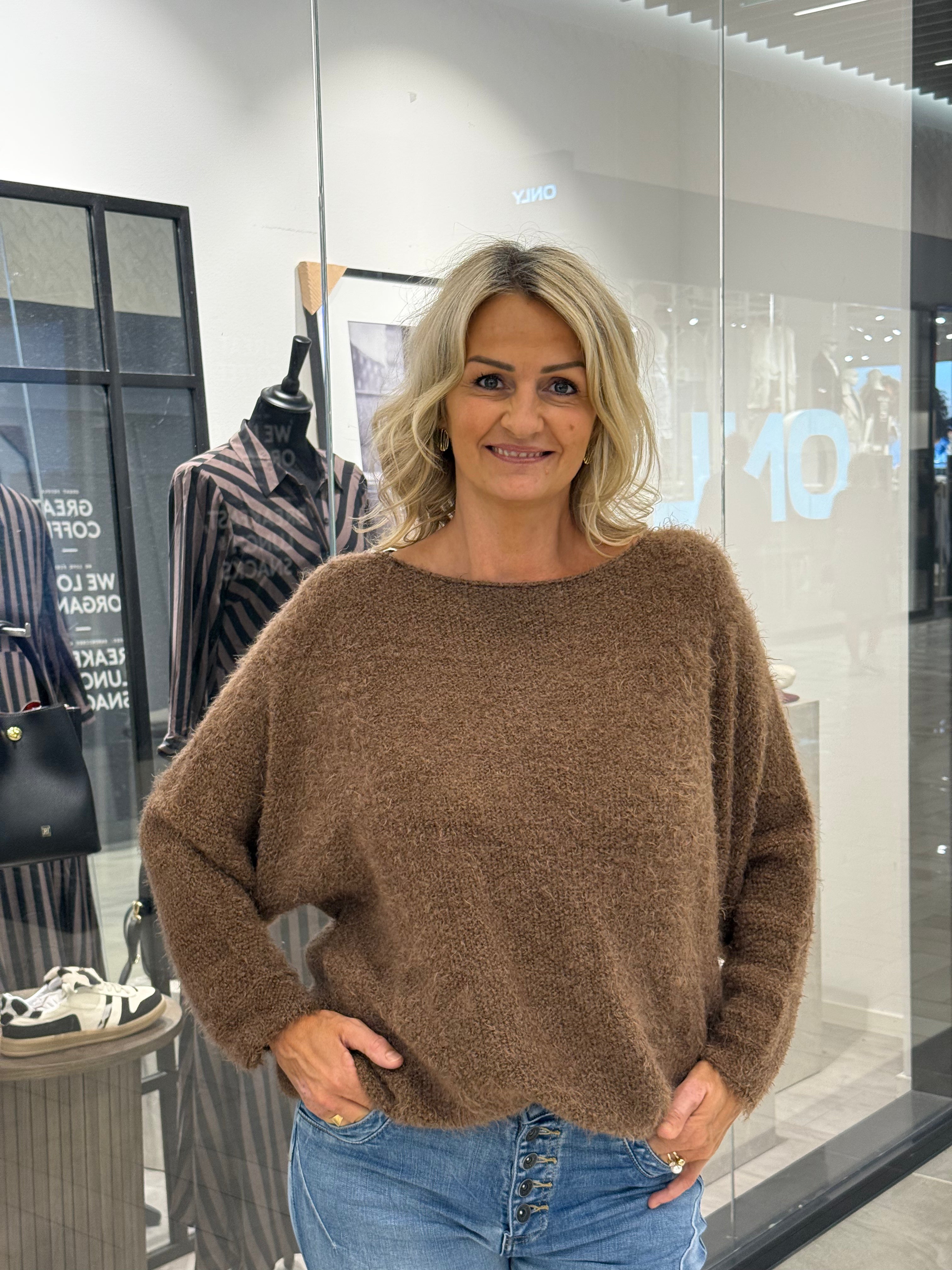 Anouk knit brun