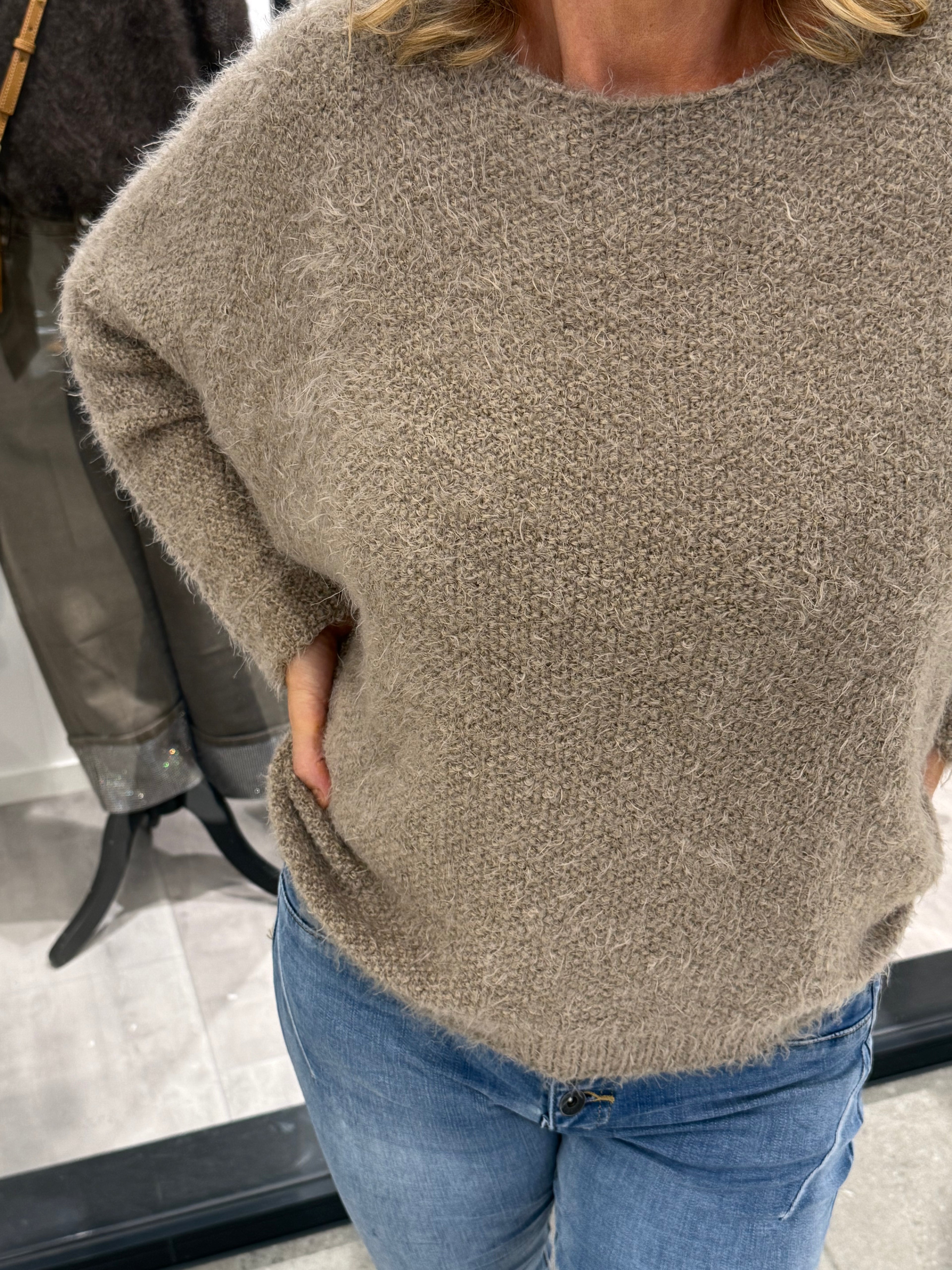 Anouk knit Taupe