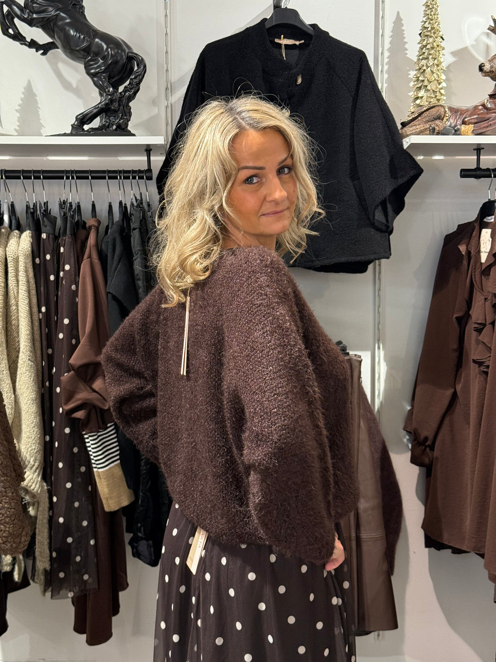 ANOUK KNIT - BROWN