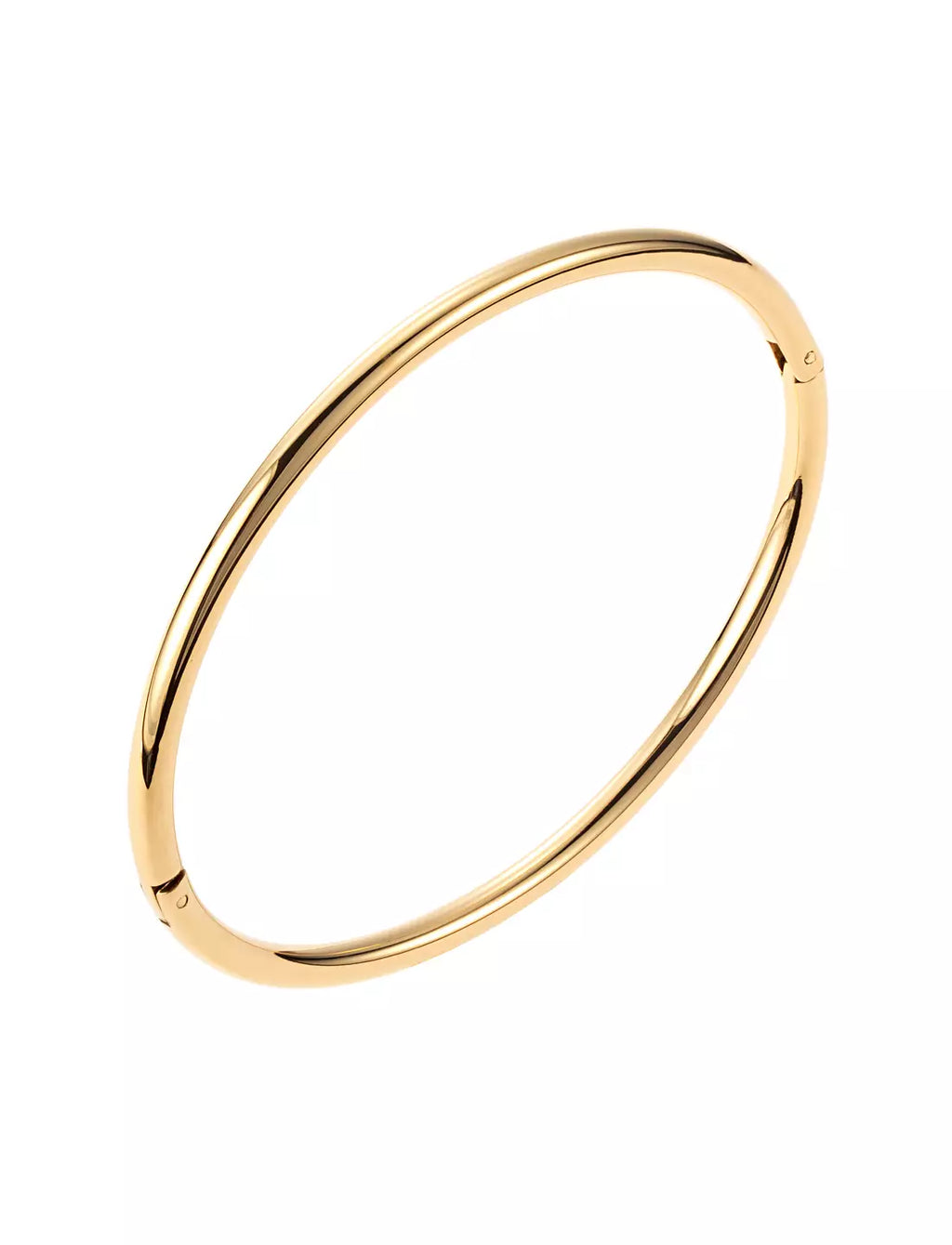 Tube bangle - gold