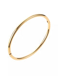 Tube bangle - gold