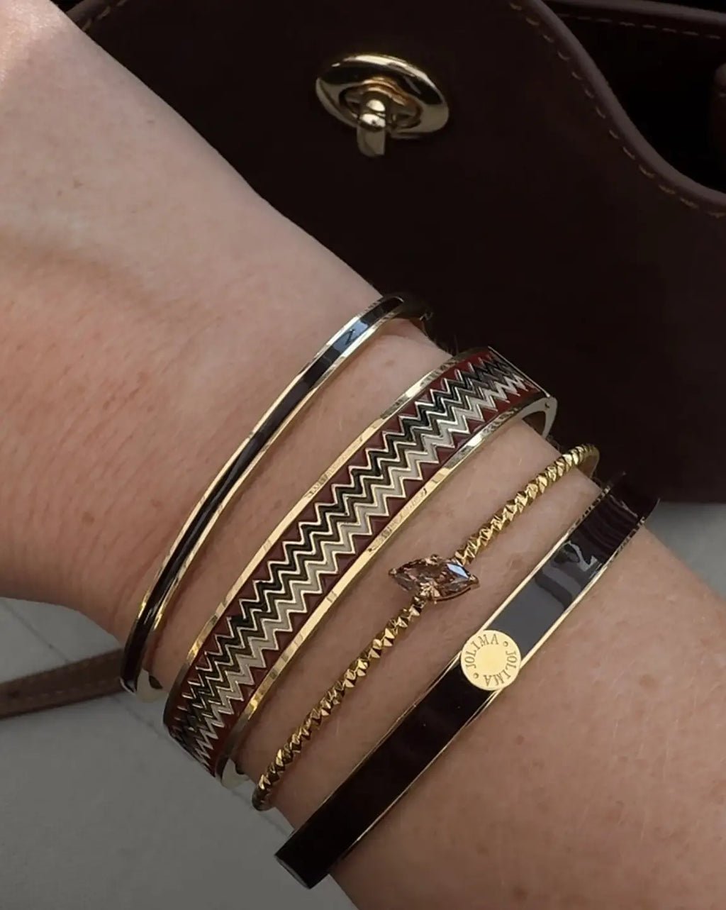Palermo bangle - wine